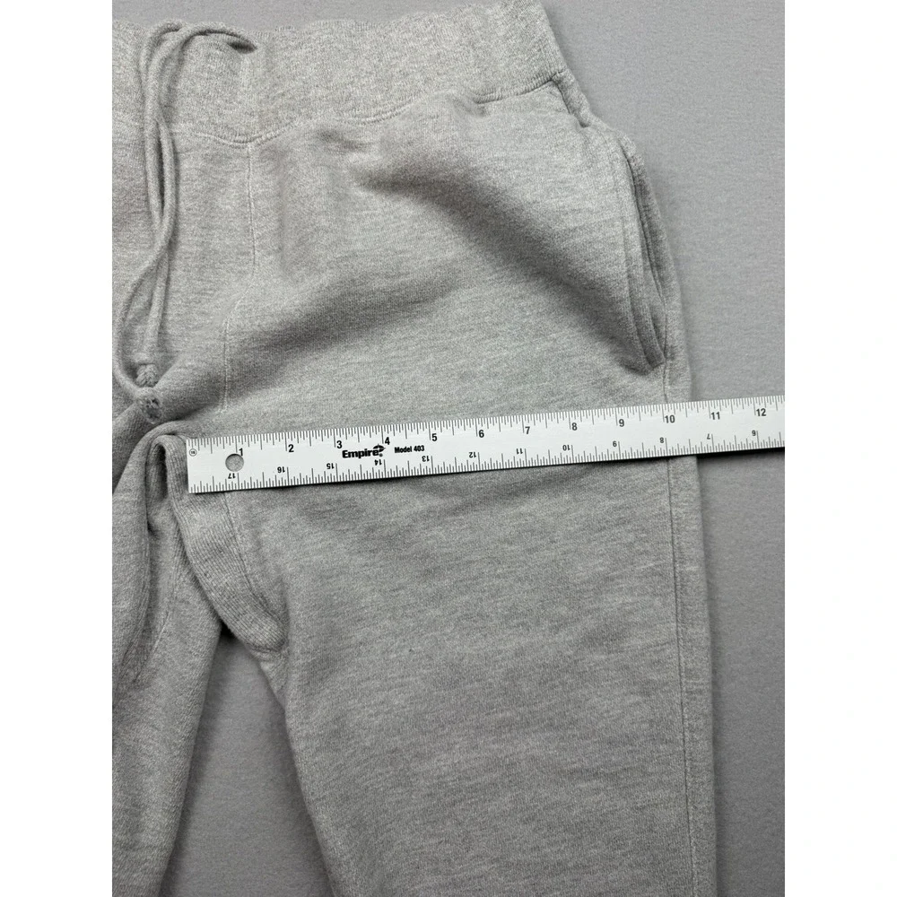 Champion Sweatpants Men Small Gray Athletic Reverse Weave Drawstring Joggers